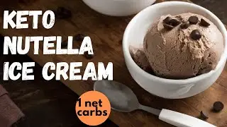 🥓🍓🥑 HOW TO MAKE LCHF KETO NUTELLA ICE CREAM IN TWO WAYS | LOW CARB | SUGAR FREE