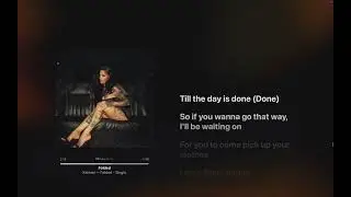 Kehlani - Folded (Lyrics)