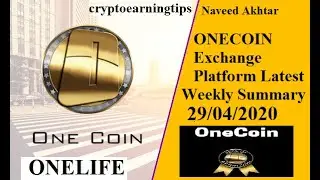 ONECOIN Exchange Platform Latest Weekly Summary