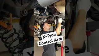Jaguar X-Type 2006 &mdash; Rear Control Arms Replacement #car #automobile #jaguar #mechanic #diy #repair