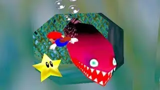 Super Mario 64 100% Guide Part 4 of 25 All 120 Power Stars, Red Coins & 100 Coins Stars Walkthrough