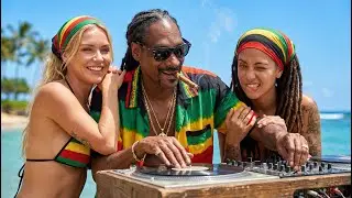 🌴 Tropical Reggae Flow 💚 Chill Hawaiian Island Vibes to Relax and Drift Away 🌊