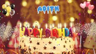 ADITH Birthday Song &ndash; Happy Birthday Adith