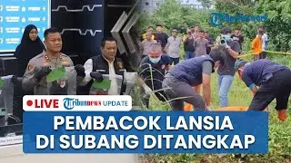 🔴LIVE: Pelaku Pembacokan Lansia hingga Tewas di Wantilan Subang Ditangkap, Dibekuk Tanpa Perlawanan