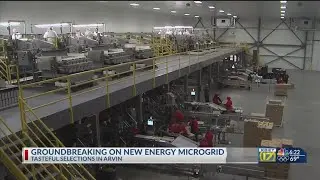 Energy company breaks ground on new microgrid site in Arvin