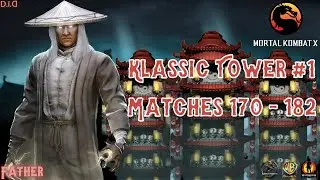 Klassic Tower #1: Matches 170 - 182 | Mortal Kombat X Mobile