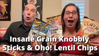 Americans Try Insane Grain Knobbly Sticks and Oho! Maple Bacon Chips