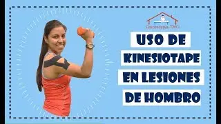 Como colocar Kinesiotape en el hombro🙋‍♂👈 - Tratamiento Hombro.