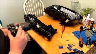 DODGE CHARGER CUSTOM HEADLIGHTS (STEP BY STEP TUTORIAL)