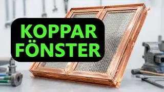 Gamla takf&ouml;nster.Koppar f&ouml;nster