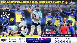 Sunday with the Boys  I  Fun max Cricket Match Vlog - Madras 42
