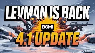 BGMI 4.1 UPDATE LIVE! LEVMAN GAMING | New Features & More! |BGMI