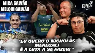 MICA GALVÃO: O DESAFIO A NICHOLAS MEREGALI E FUTURO NO UFC!