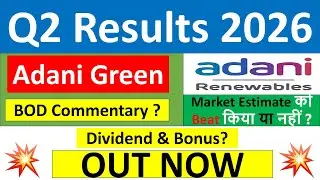 Adani Green Q2 results 2026 | Adani Green results today | Adani Green Share News | Adani Green Share