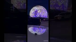 Amazing Views of The Sphere of Las Vegas! 💥💫 #sphere #spherelasvegas #lasvegas #amazingfacts