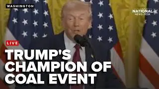 President Trump participated in the Champion of Coal Event at the White House