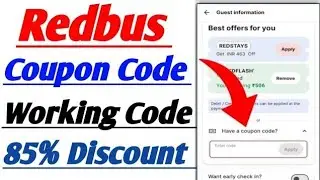Redbus Coupon Code 2026 | Extra Rs.500 Off Promo Code | Discount Code 2026 | Bus Booking Online