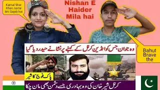 Indian Reaction On | Karnal Sher Khan Jise Indian Army Ke Kahne Par Mila ( Nishan e Haider ) | 🇵🇰 🇮🇳