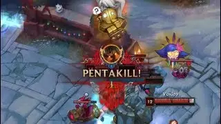 NAUTILUS JUNGLE PENTAKILL Season 9 League of Legends