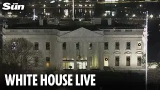 LIVE: View of the White House after officials said the US intercepted a vessel near Venezuela