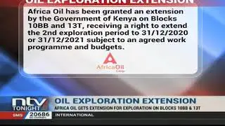 Kenya grants Africa Oil extension to explore two oil blocks
