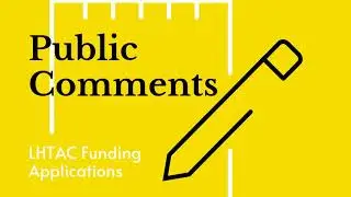 Public Comment Period 2021