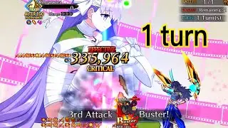 Fate Grand Order - Main Interlude Seraph - Kingprotea 1 turn