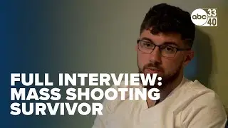 FULL INTERVIEW: Mass shooting survivor recounts being shot, running from scene