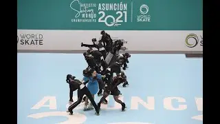 Argenshow - La Pesadilla - Small group World Skate - Artistic World Championships Asuncion 2021