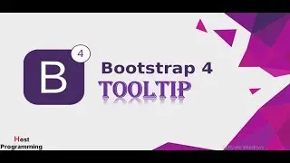 Bootstrap 4 Tutorial - Tooltips