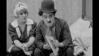 Charlie Chaplin and Edna Purviance in 