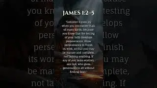 for the one who feels tested 🌪️ (James 1:2-5)