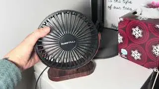 Small Desk Fan, Quiet, Portable | Still Going Strong After Years #amazoninfluencer