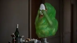 Ghostbusters 1984 Slimer scene 4K