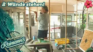 Es geht VORAN! 🤩 Der neue Reimanns-Bus hat schon WÄNDE! | Willkommen bei den Reimanns