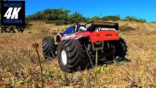 Tamiya Tuesdays in 4K: Tamiya Dual Hunter (Wild Dagger) Country Side Run!