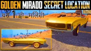 How To Find GOLDEN Mirado Secret Location Miramar में 1 ही मिलेंगी