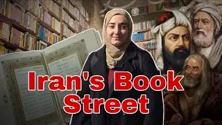 I Bought a 1000-Year- Old Poem Book | 4K Vlog of Iran's Most Important Street