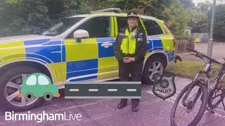 West Midlands Police road safety patrols on Birmingham's busiest roads