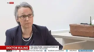 Dr Jenny Vaughan speaks to Sky News about the reinstatement of Dr Bawa-Garba