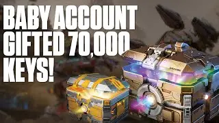 My Baby Account Was Gifted 70,000 Black Market Keys! War Robots Black Market Opening