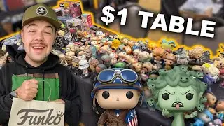 INCREDIBLE FINDS at a RETRO SWAP MEET! (Rare Funko Pops)