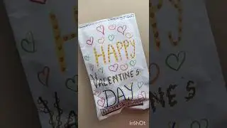 Valentine's Day Blind Bag #blindbag #valentinesday #diy #teddy #love #art #craft #valentines #14feb
