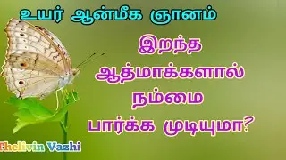 இறந்த ஆத்மாக்கள் நம்மை பார்க்க முடியுமா? | Can Departed Souls See Us?