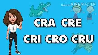 CRA CRE CRI CRO CRU | Sílabas complexas CR | Alfabetização infantil