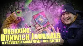 Unboxing Dunwich Journals - a HP Lovecraft Short Film Anthology - Blu-ray set