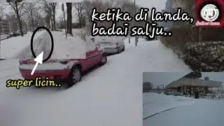 SUKA-DUKA HIDUP DI EROPA. KETIKA BADAI SALJU B MELANDA.