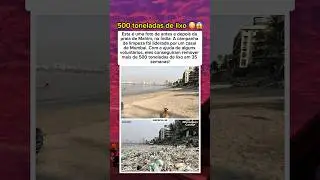 Casal limpa 500 toneladas de lixo em praia da &Iacute;ndia! 🌊🧹