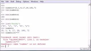 Python Programming Tutorial   12   More List Functions