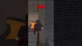 Noob Vs Pro Vs Glitcher Wall Hop Challenge! #roblox #mm2 #hacker